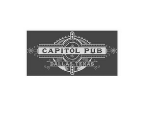 CAPITOL PUB DALLAS TEXAS logo