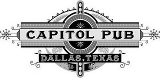CAPITOL PUB DALLAS, TEXAS logo