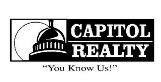CAPITOL REALTY "YOU KNOW US!" logo
