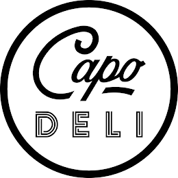 CAPO DELI logo