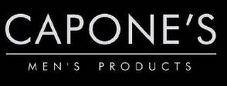 CAPONE'S MEN'S PRODUCTS logo