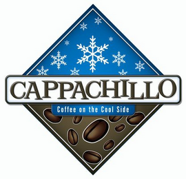 CAPPACHILLO COFFEE ON THE COOL SIDE logo