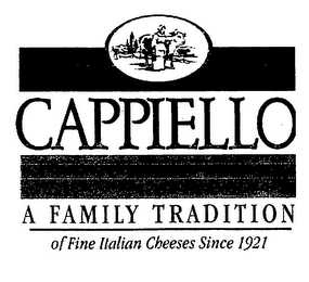CAPPIELLLO A FAMILY TRADITION OF FINE ITALIAN CHEESES SINCE 1921 logo