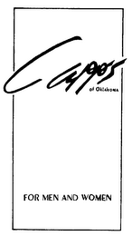 CAPPS OF OKLAHOMA FOR MEN AND WOMEN logo