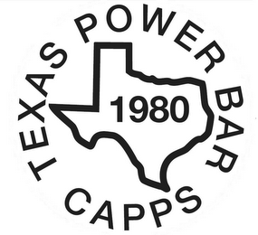 CAPPS TEXAS POWER BAR 1980 logo