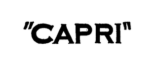 "CAPRI " logo