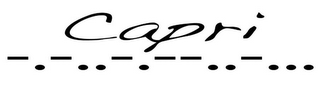 CAPRI logo