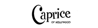 CAPRICE OF HOLLYWOOD logo