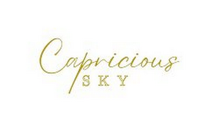 CAPRICIOUS SKY logo