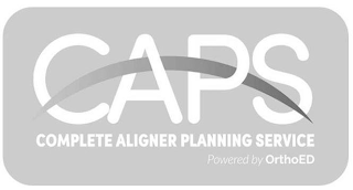 CAPS COMPLETE ALIGNER PLANNING SERVICE POWERED BY ORTHOED logo