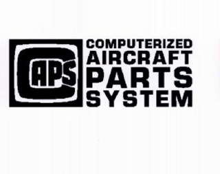 CAPS COMPUTERIZED AIRCRAFT PARTS SYSTEM logo