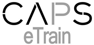 CAPS ETRAIN logo