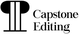 CAPSTONE EDITING logo
