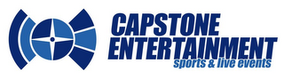 CAPSTONE ENTERTAINMENT SPORTS & LIVE EVENTS logo