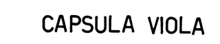CAPSULA VIOLA logo