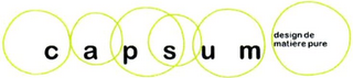 CAPSUM DESIGN DE MATIÈRE PURE logo