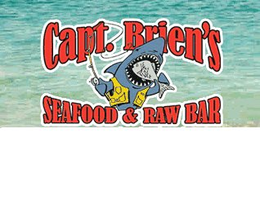 CAPT. BRIEN'S SEAFOOD & RAW BAR logo