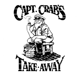 CAPT. CRAB'S TAKE.AWAY logo