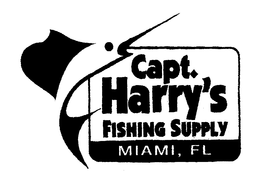CAPT. HARRY'S FISHING SUPPLY logo