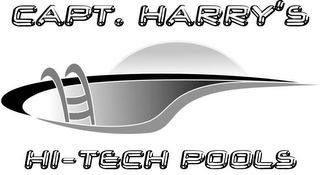 CAPT. HARRY'S HI-TECH POOLS logo