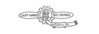 CAPT HAWKS SKY PATROL AND NOVELTY CO. logo