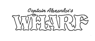 CAPTAIN ALEXANDER'S WHARF logo