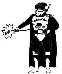 CAPTAIN CABLE AMERICAN CABLE COMPANY ZAP! logo