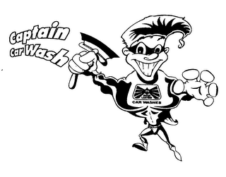 CAPTAIN CAR WASH GREEN LANTERN CAR WASHES logo