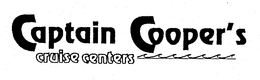CAPTAIN COOPER'S CRUISE CENTERS logo