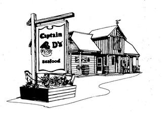 CAPTAIN D'S SEAFOOD logo