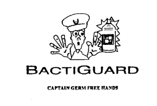 CAPTAIN GERM FREE HANDS BACTIGUARD L LAZARUS logo