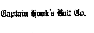 CAPTAIN HOOK'S BAIT CO. logo