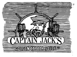 CAPTAIN JACK'S GOLDEN TARTAR SAUCE logo