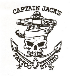 CAPTAIN JACK'S TATTOO STUDIO logo