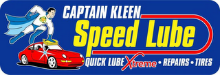 CAPTAIN KLEEN SPEED LUBE QUICK LUBE XTREME REPAIRS TIRES logo