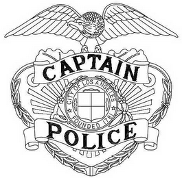 CAPTAIN POLICE CITY OF LOS ANGELES FOUNDED 1781 logo