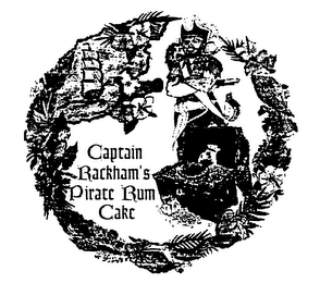 CAPTAIN RACKHAM'S PIRATE RUM CAKE logo