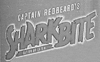 CAPTAIN REDBEARD'S SHARKBITE EAT OR BE EATEN logo