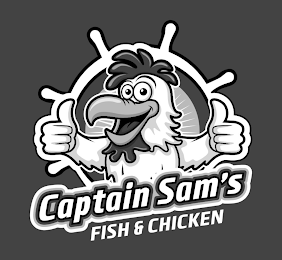CAPTAIN SAM'S FISH & CHICKEN logo