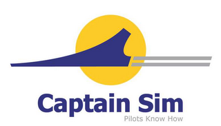 CAPTAIN SIM PILOTS KNOW HOW logo