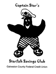 CAPTAIN STARS STARFISH SAVING CLUB logo