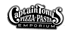 CAPTAIN TONY'S PIZZA & PASTA EMPORIUM logo