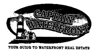 CAPTAIN WATERFRONT YOUR GUIDE TO WATERFRONT REAL ESTATE logo