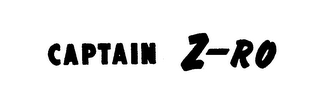 CAPTAIN Z-RO logo