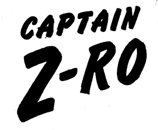 CAPTAIN Z-RO logo
