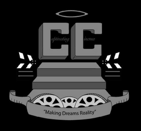 CAPTIVATING CINEMA "MAKING DREAMS REALITY" logo