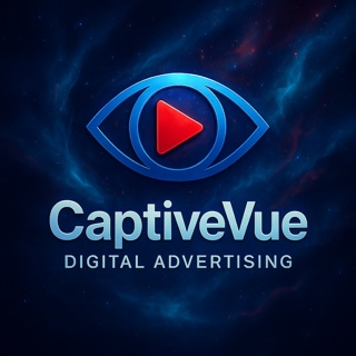 CAPTIVEVUE DIGITAL ADVERTISING logo