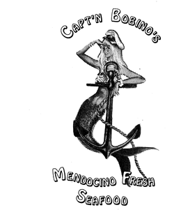 CAPT'N BOBINO'S MENDOCINO FRESH SEAFOOD logo