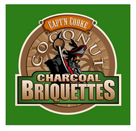 CAPT'N COOKE COCONUT CHARCOAL BRIQUETTES logo