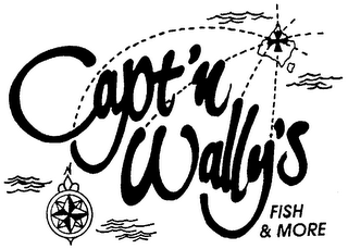 CAPT'N WALLY'S FISH & MORE logo